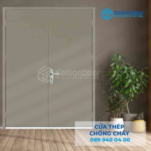 Cửa Thép Chống Cháy 2P1