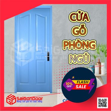 Mẫu cửa gỗ mang phong cách hiện đại