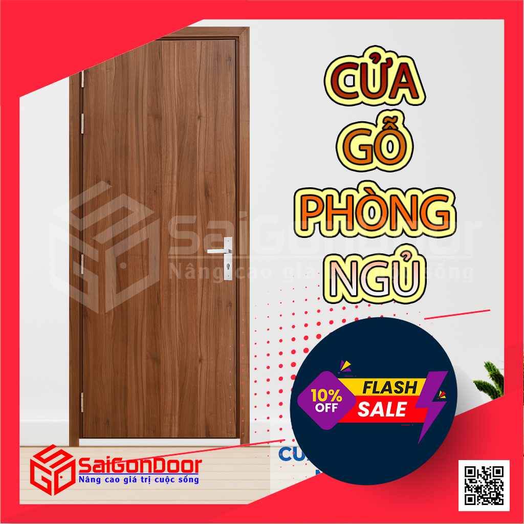 Mẫu cửa gỗ phòng ngủ giúp hoàn thiện ngôi nhà