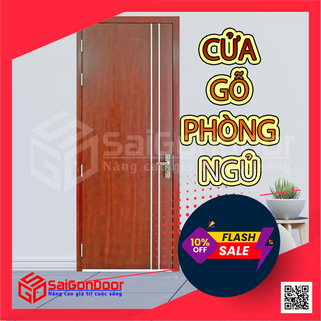 Một số mẫu cửa gỗ đẹp dùng làm cửa phòng ngủ