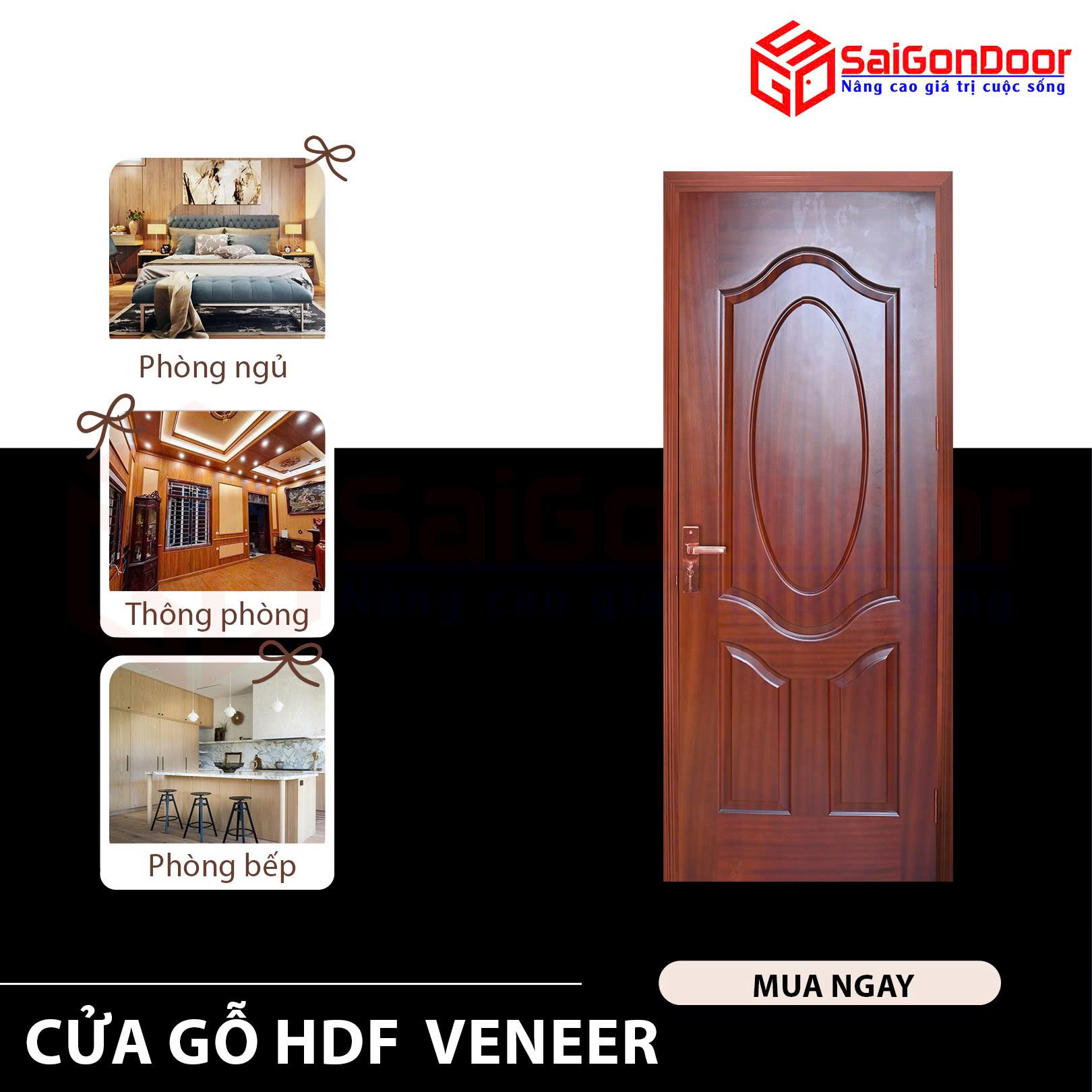 Cửa Gỗ Công Nghiệp HDF Veneer: Giải Pháp Toàn Diện Cho Không Gian Nội Thất Hiện Đại